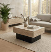 Table basse avec plateaux...