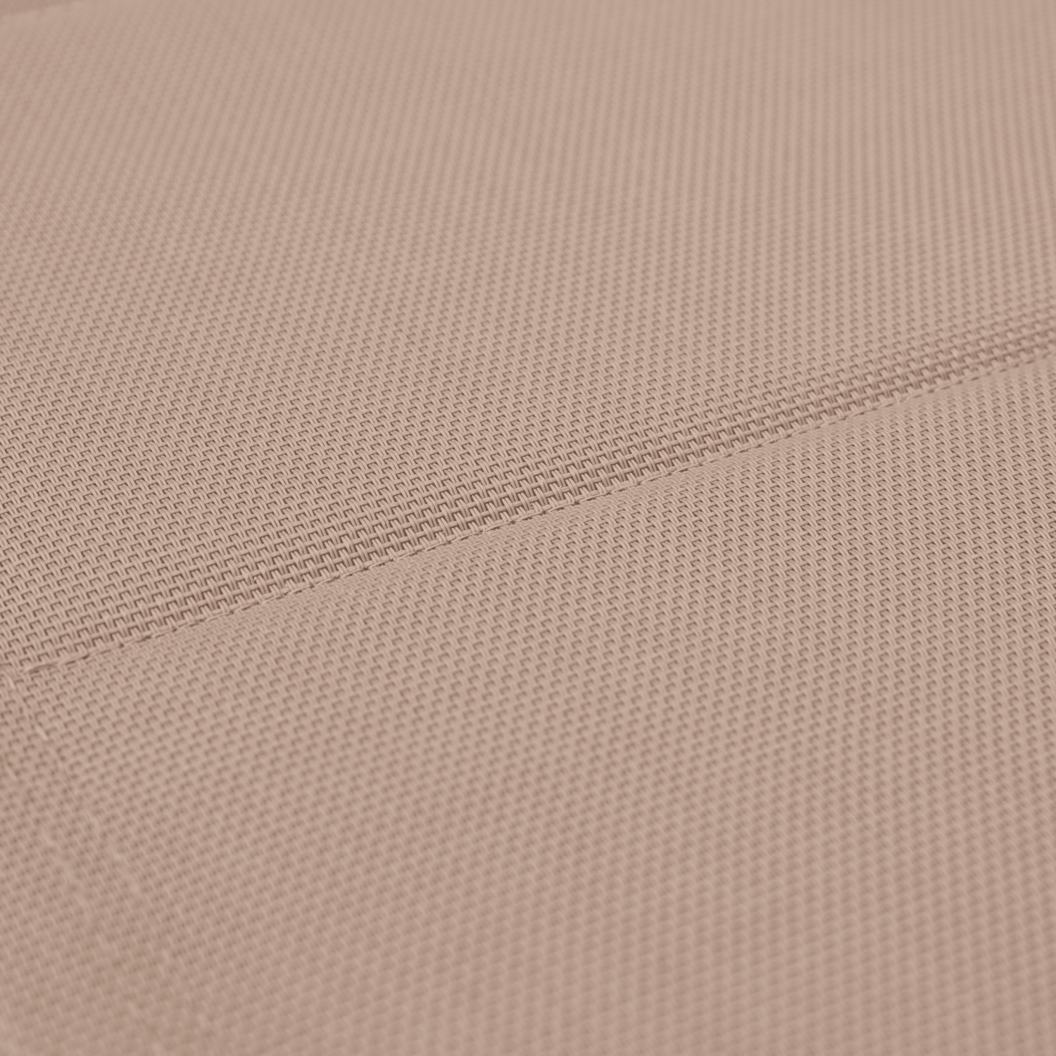 Bain de soleil BARBADOS en textilène taupe - aluminium taupe