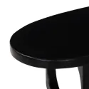 Mesa de centro em madeira maciça de manga preta 120cm