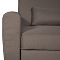 Schlafsofa MATT 2-Sitzer taupe