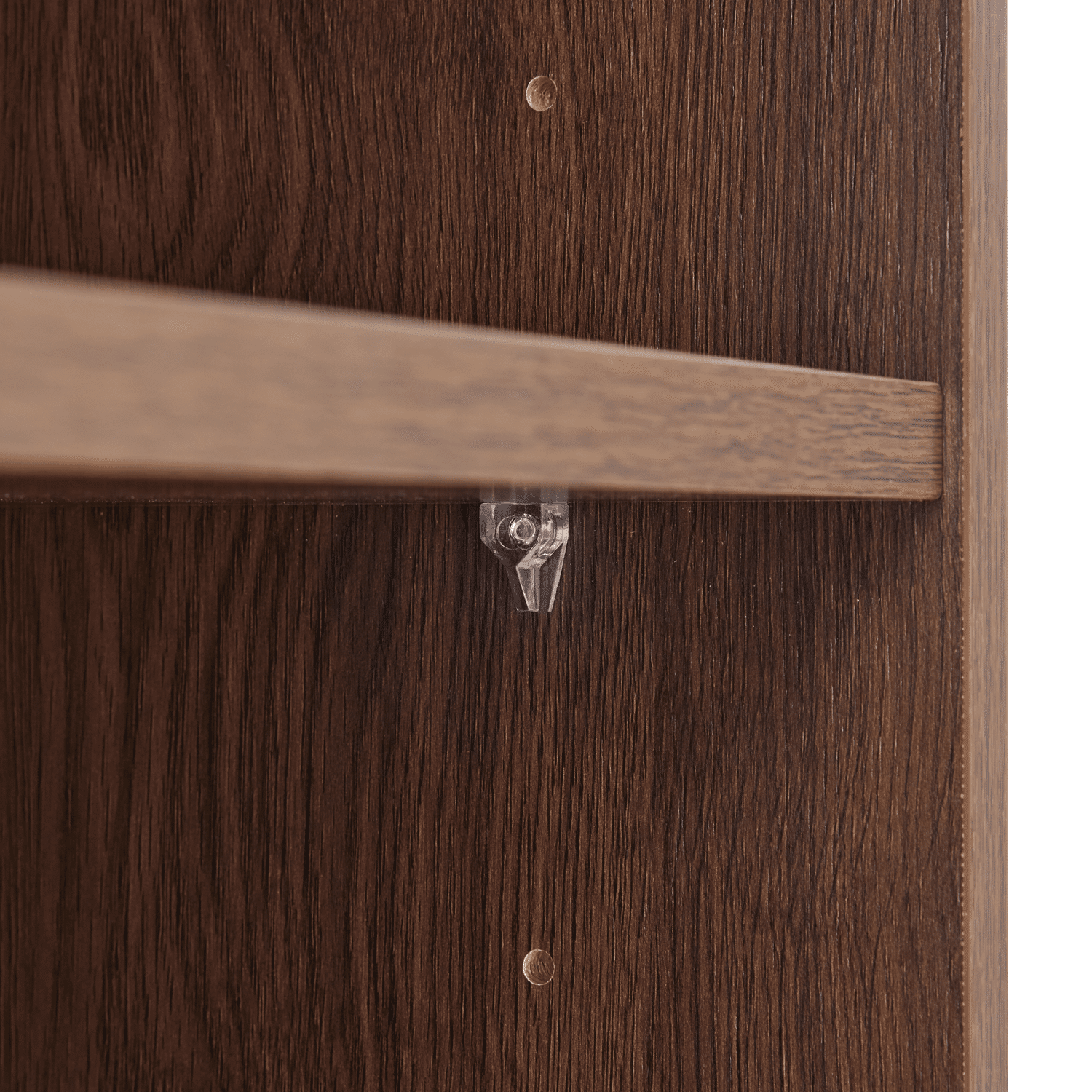 Meuble TV en bois foncé 120cm SARAH