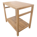 Meuble sous vasque en teck massif 80cm DEWI