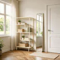 Console design en métal blanc