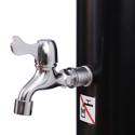 Zonne douche FIDGI zwart 35L