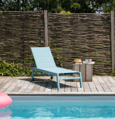 Bain de soleil en textilène...