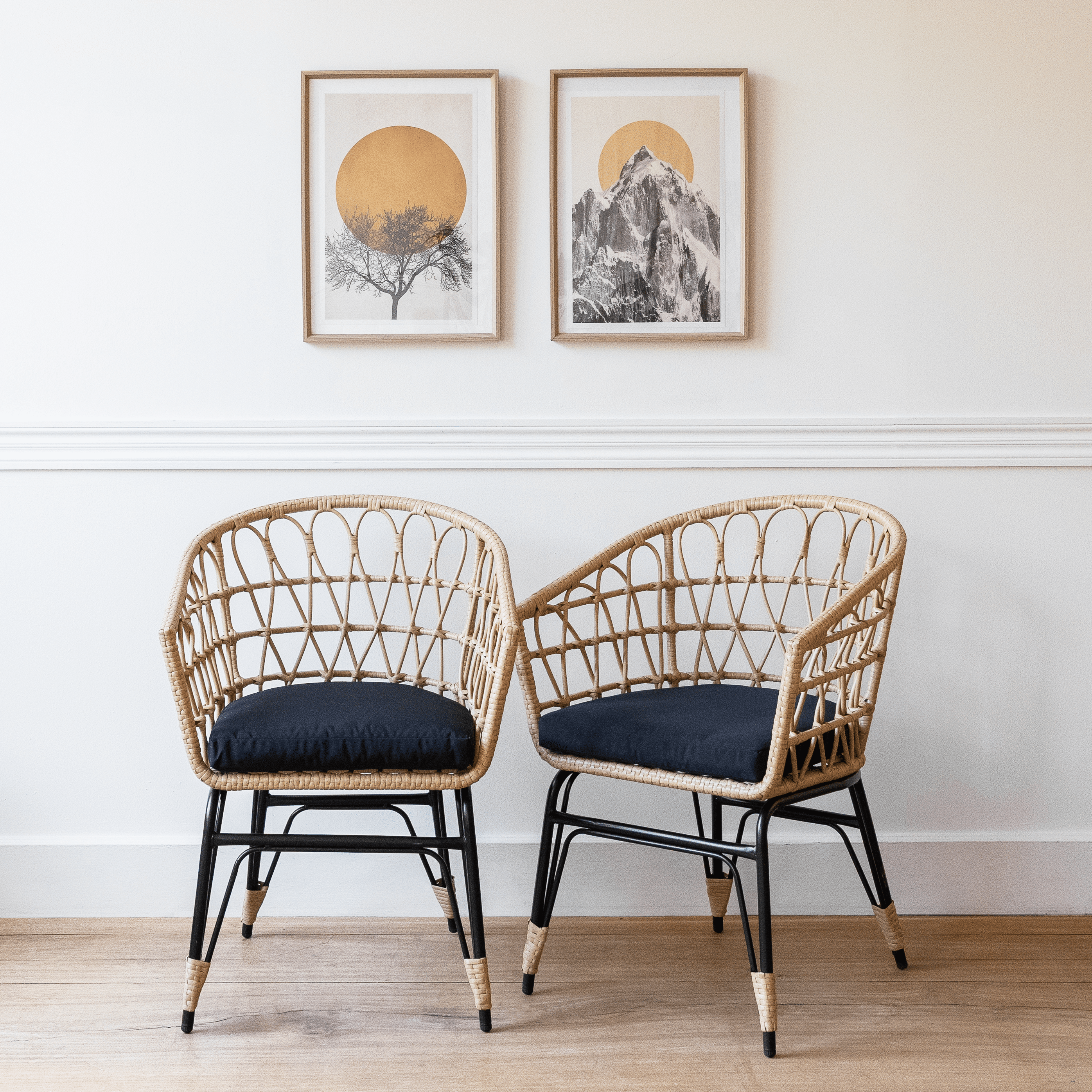 Set aus 2 Sesseln aus...