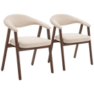 Lot de 2 chaises en bois...