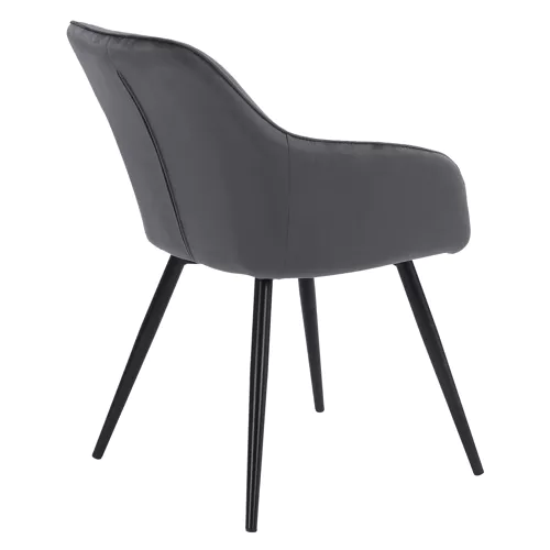 Chaise en velours BERTILLE...