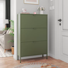 Mueble zapatero de metal...