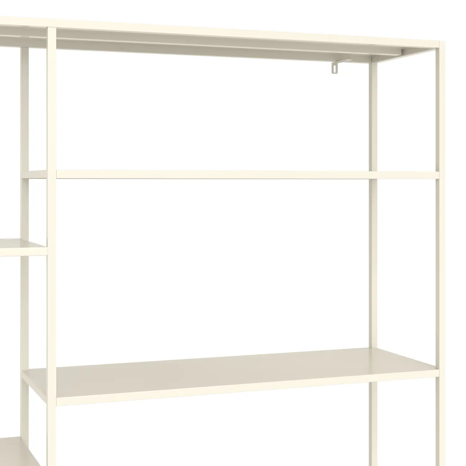 Estantería de metal 189cm blanca