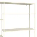 Estantería de metal 189cm blanca