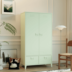 Armoire en métal 2 portes...