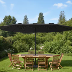 Parasol double 2,7x4,6m...