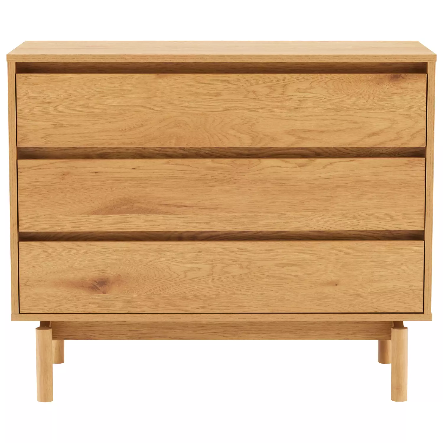 Houten commode met 3 laden SARAH