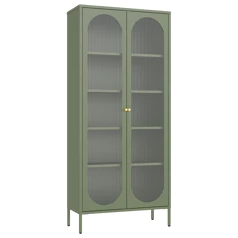 Armoire en métal vert kaki...