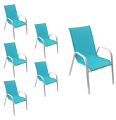 Lot de 6 chaises en...