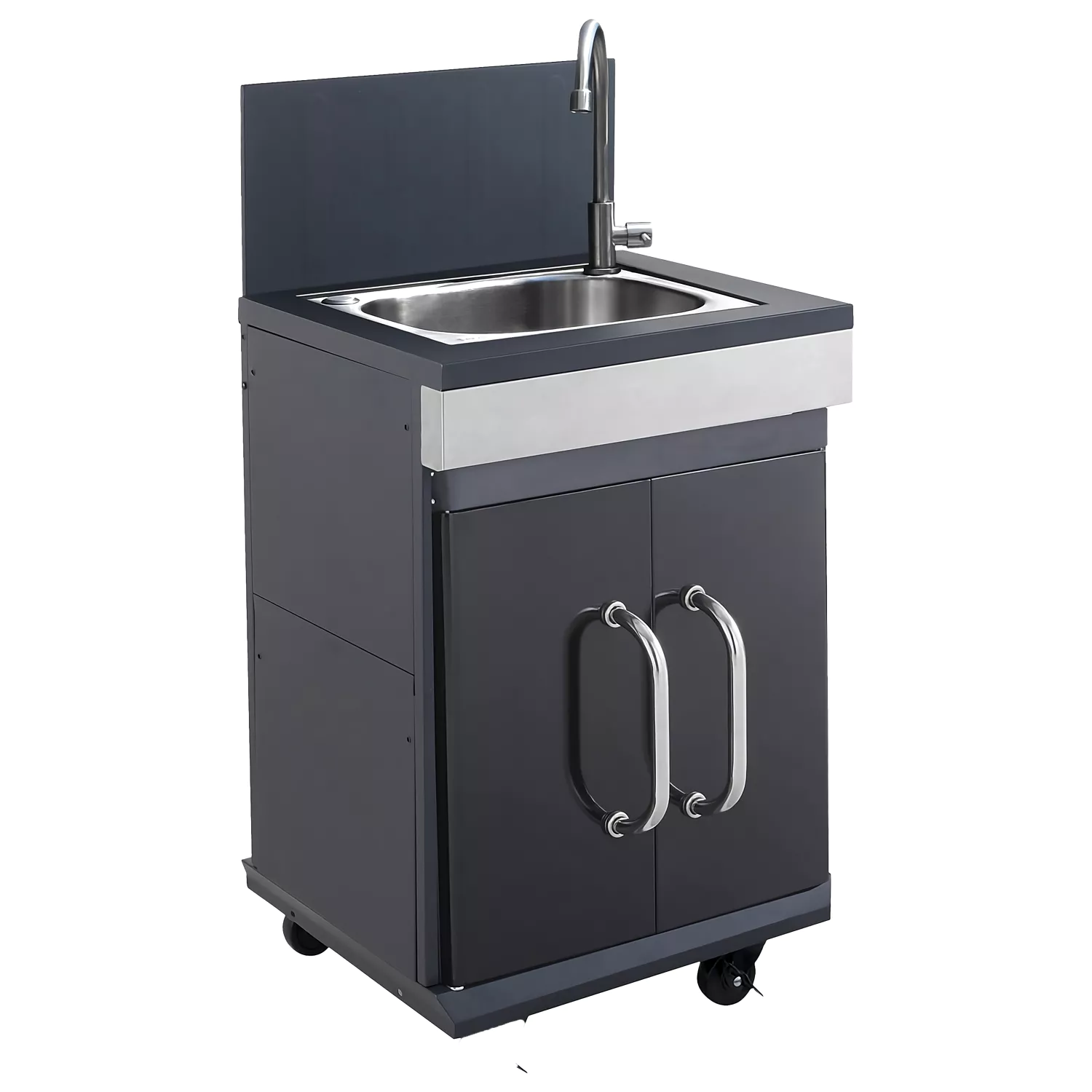 COOK'IN GARDEN - Cuisine extérieure modulable FIDGI 4 avec housse