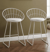 Lot de 2 tabourets de bar...