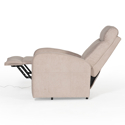 Fauteuil électrique inclinable GABY taupe