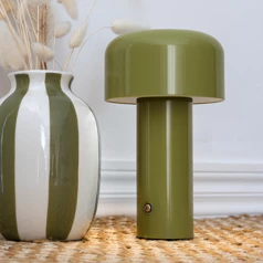 Lampe LED à poser verte MIRA