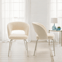 Set di 2 sedie FLAVIA beige...