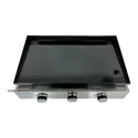 Plancha au gaz MÉRIDA 3 brûleurs 6 kW