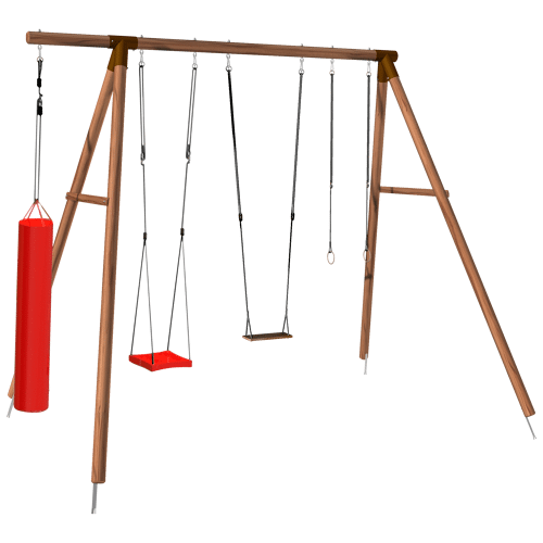 SOULET - Portique en bois 4...