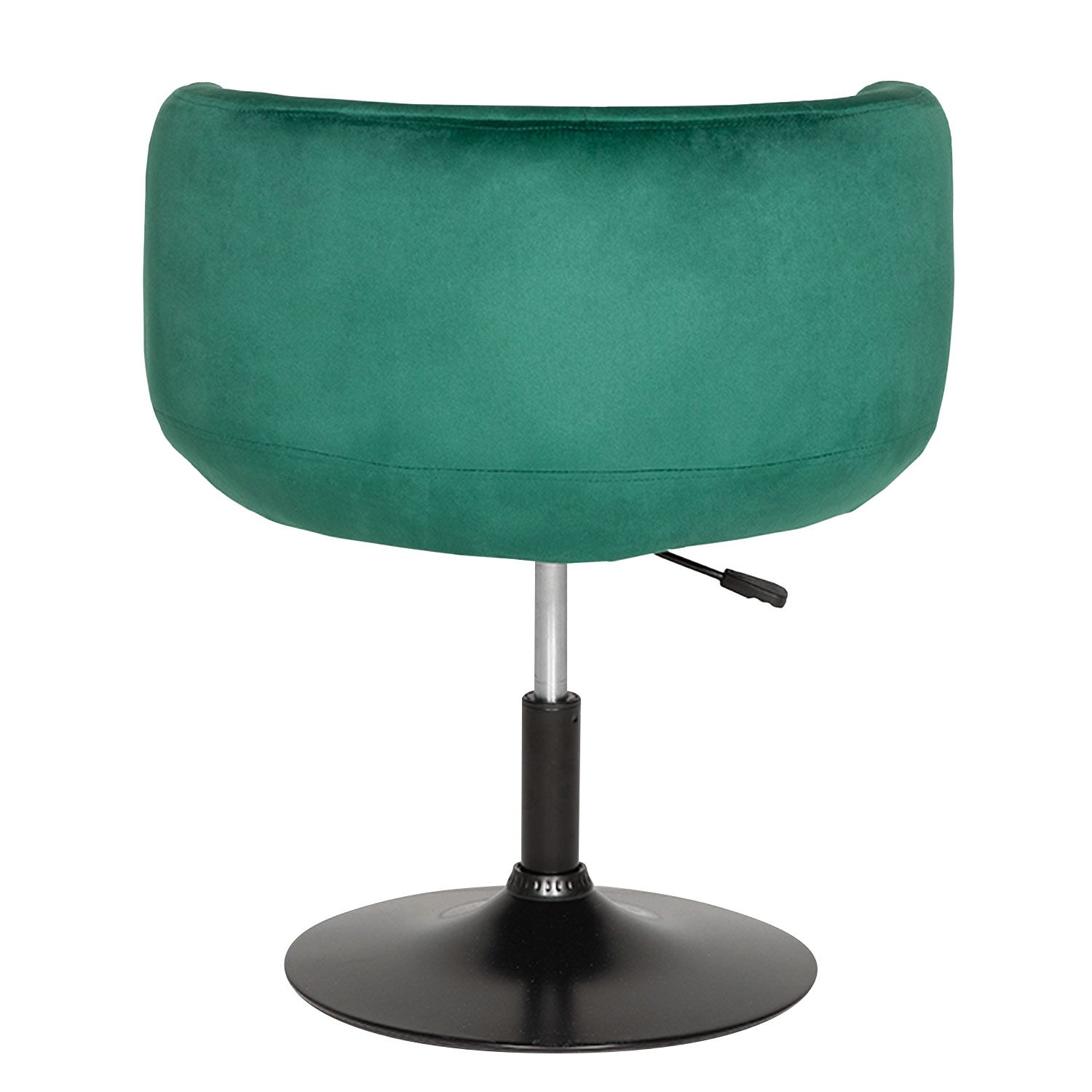 Tabouret de bar en velours vert NOLAN