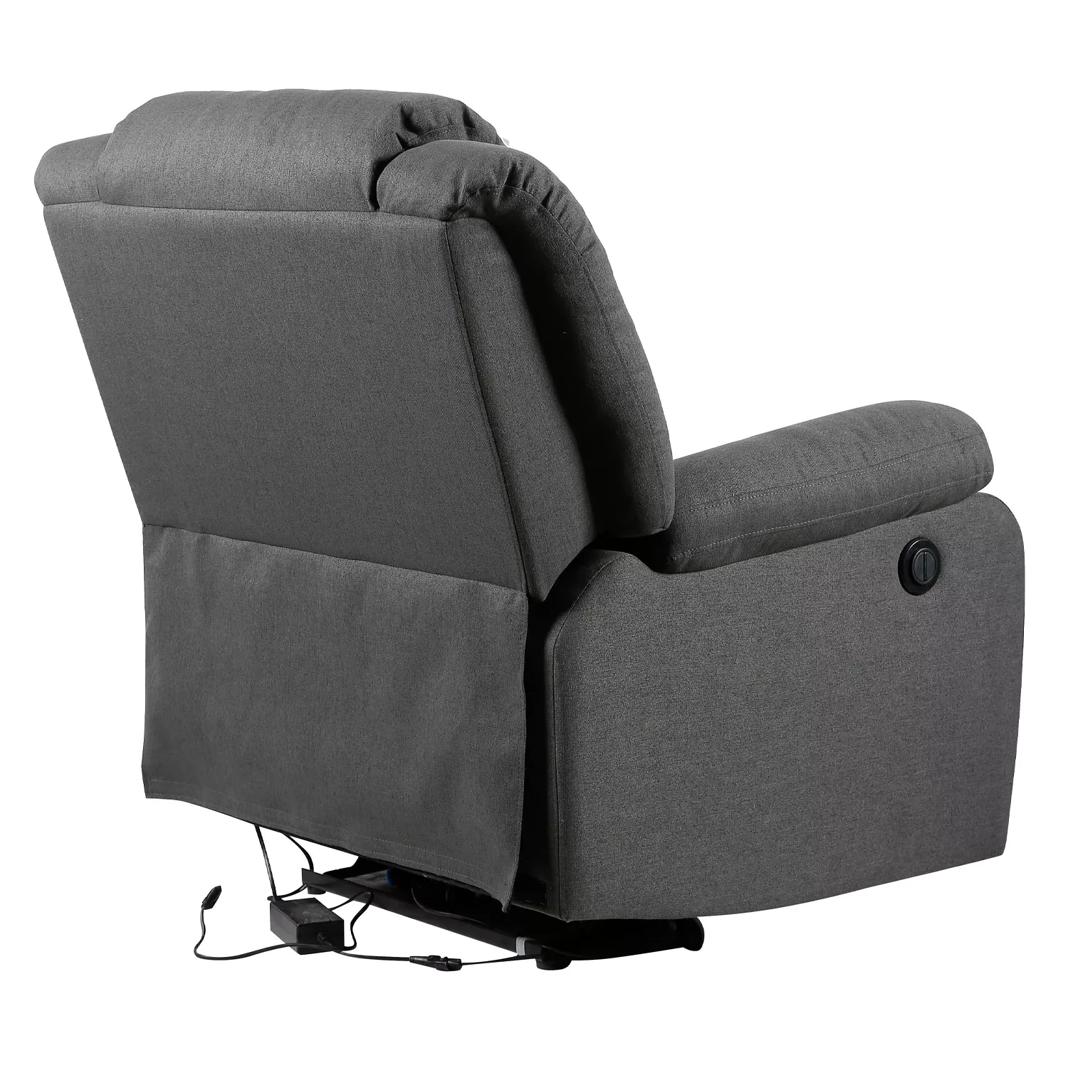 Fauteuil électrique inclinable CLOUD gris anthracite