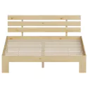 Houten bed met hoofdbord 140x200cm FINN