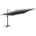 Tela per ombrellone rettangolare MOLOKAI 3x4m grigio