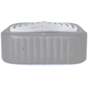MSPA - Couvercle gonflable isolant pour spa gonflable carré 6 places Mspa