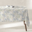 Mantel resina estampada Mantel antimanchas 135x250cm Azul Java