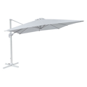 Parasol déporté MOLOKAI rectangulaire 3x4m blanc