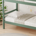 Letti a castello per bambini 190x90cm verde AMBRA