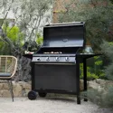 Barbecue au gaz - 4 brûleurs avec thermomètre 14kW