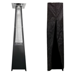 Parasol chauffant gaz...