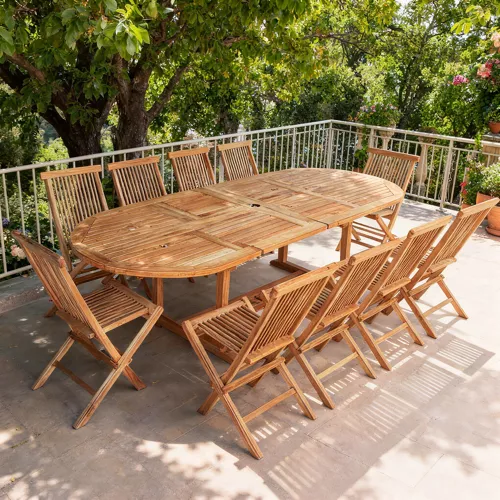 Teak tuinmeubelen LOMBOK -...