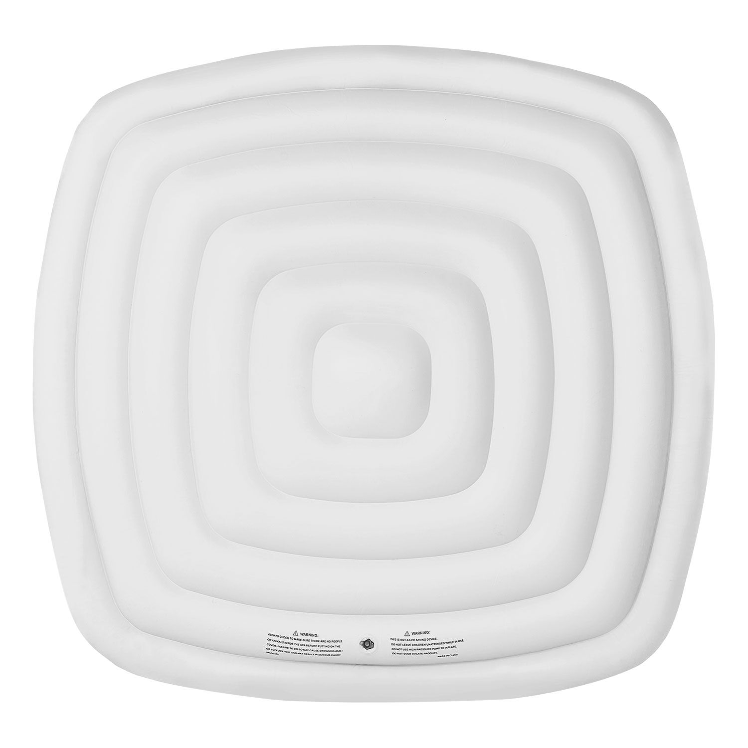 MSPA - Couvercle gonflable isolant pour spa gonflable carré 6 places Mspa