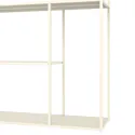 Estantería de metal 189cm blanca