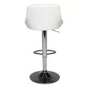 Tabouret de bar blanc JASPER
