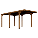 FOREST STYLE - Carport en pin VICTOR