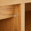 Meuble TV en bois 120cm SARAH