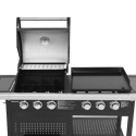 VESUVIO Duo barbecue a gás - 3 queimadores + plancha 3 queimadores