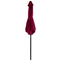 Parasol droit HAPUNA rond 2,70m de diamètre fuchsia