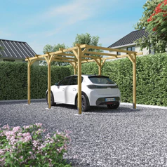 CERLAND - Carport en pin HENRI