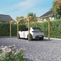 FOREST STYLE - Carport en pin HENRI