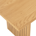 Mesa de madeira de estilo escandinavo 180cm ALMA