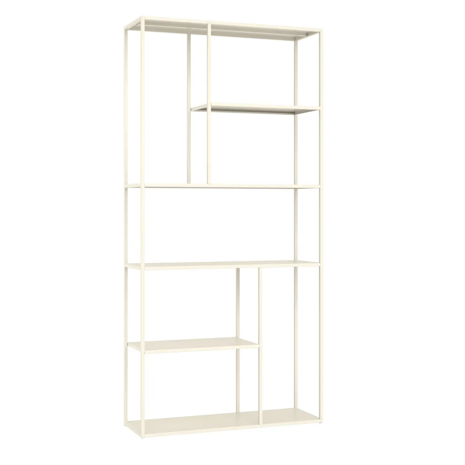 Estantería de metal 189cm blanca