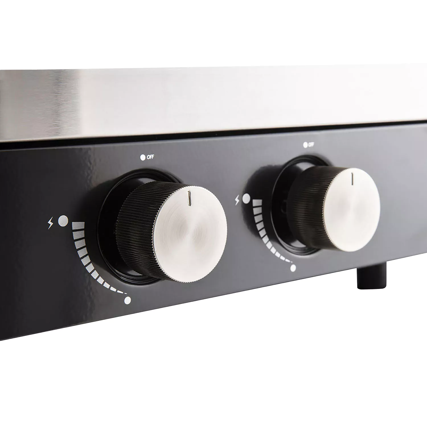 COOK'IN GARDEN - Plancha gaz en fonte FINESTA - 2 brûleurs